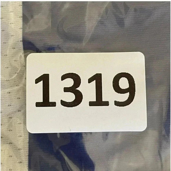 Alleson Athletic Grizzlies Blue White Basketball Jersey Sleeveless SZ M # 1319 - Picture 7 of 7